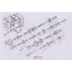 1000 P32 Gearbox Assy Ii