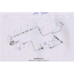 1000 P66 Hydraulic Pipeline Assy II