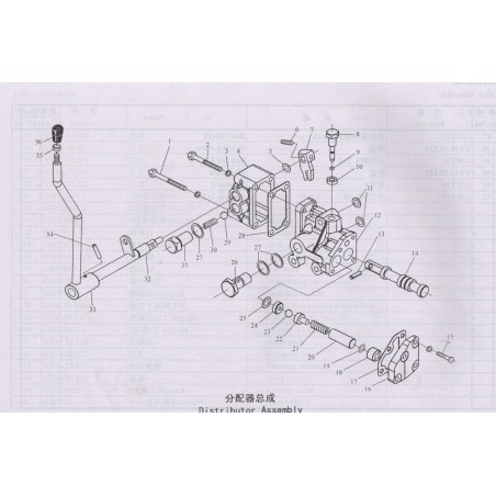 1000 P72 Distributor Assembly